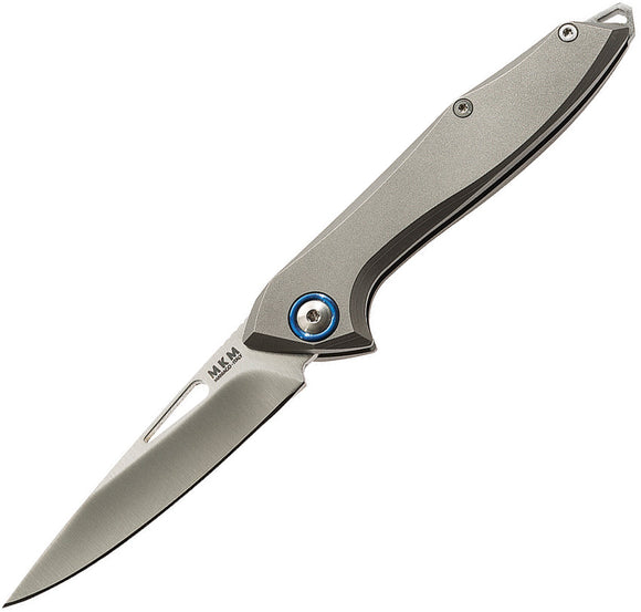MKM-Maniago Knife Makers Cellina Slip Joint Mercury Titanium Folding Knife m021