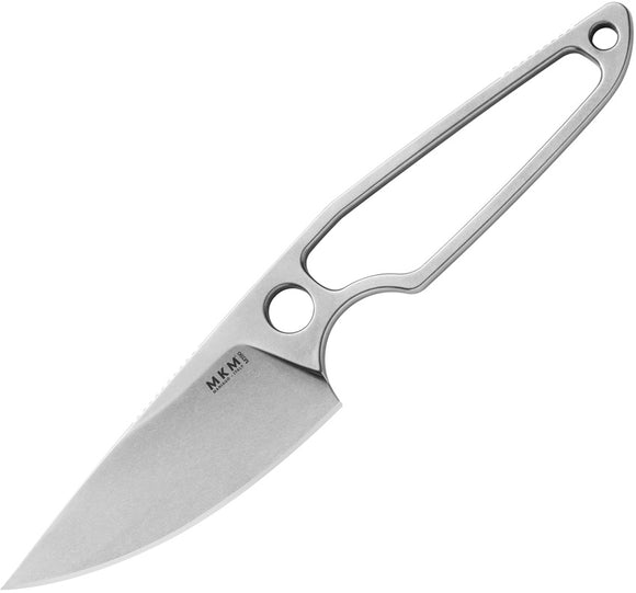MKM-Maniago Knife Makers Makro 1 Fixed Blade Knife Bohler M390 Drop Pt MA01N