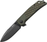 MKM-Maniago Knife Makers Maximo Framelock Green Titanium Folding Knife MMTGRD