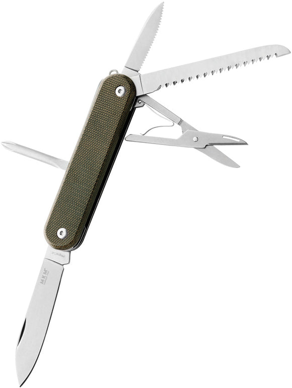 MKM-Maniago Knife Makers Malga 5 Multipurpose Folding Pocket Knife MP05MAGGC