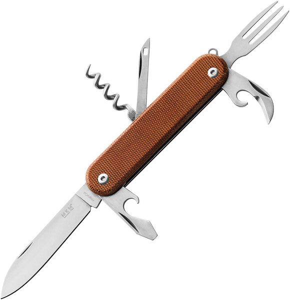 MKM-Maniago Knife Makers Malga 6 Multipurpose Folding Pocket Knife MP06MAGNC