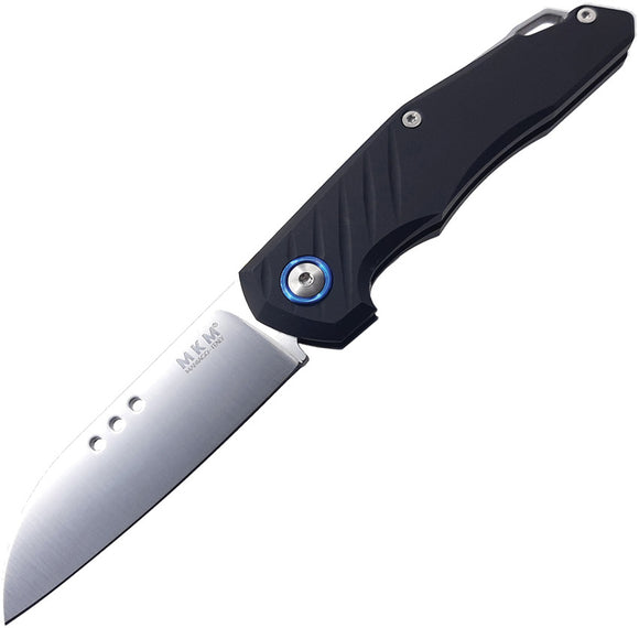 MKM-Maniago Knife Makers Root Slip Joint Black Folding Knife rta
