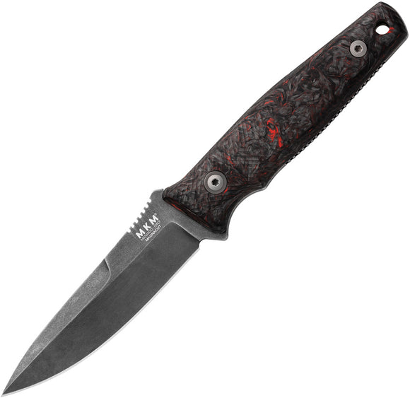 MKM-Maniago Knife Makers TPF-Defense Dark Matter Fixed Blade Knife TPFDCFDRD