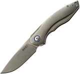 MKM-Maniago Knife Makers Timavo Linerlock Viper Titanium  Folding Knife v021