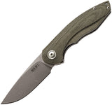 MKM-Maniago Knife Makers Timavo Linerlock Viper Green Folding Knife v027