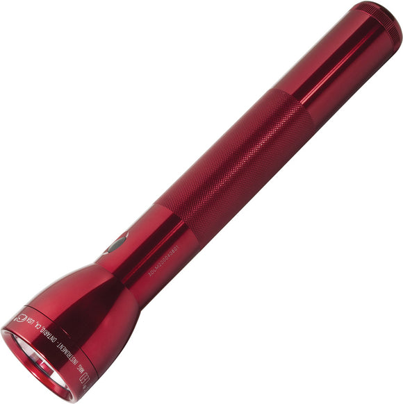 MagLite 3rd Generation Water Resistant 3D Red Aluminum LED Flashlight 50068