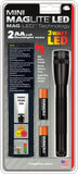 Mag-Lite 5.75" Black Mini Mag-Lite 2AA Cell LED Flashlight 53040