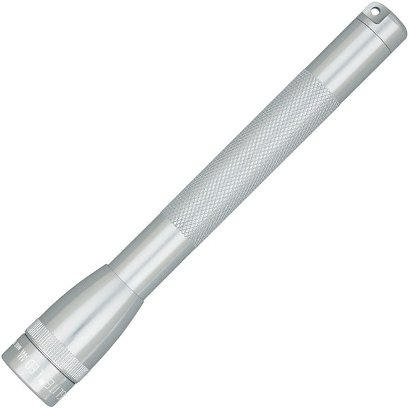 MagLite Mini 2AAA Batteries Water Resistant Silver Aluminum LED Flashlight 56035
