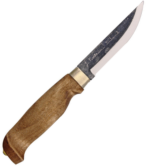 Marttiini Lynx Lumberjack Birch Carbon Steel Fixed Blade Knife w/ Sheath 127012