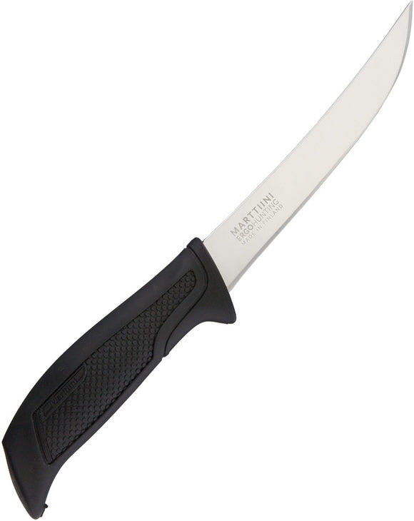 Marttiini Hunter Carving Black Mirror Stainless Fixed Blade Knife 322010