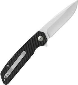 Marttiini MEF8 Linerlock Black G10 Folding Stainless Pocket Knife 970210