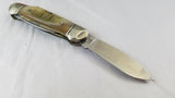 Marbles Knives Rams Horn Canoe Folding Pocket Knife 2-Blade Spear & Pen 360