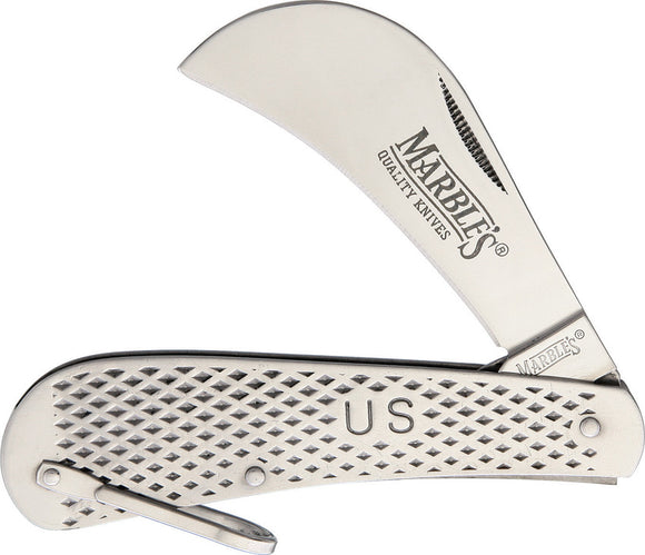 Marbles Knives Stainless Hawkbill Folding Pocket Knife  409