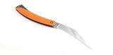 Marbles Reaper Black/Orange G10 Folding Stainless Hawkbill Pocket Knife 590