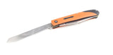 Marbles Trapper Black/Orange G10 Folding Stainless Clip/Spey Pocket Knife 591