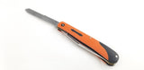 Marbles Trapper Black/Orange G10 Folding Stainless Clip/Spey Pocket Knife 591