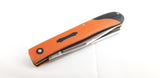 Marbles Trapper Black/Orange G10 Folding Stainless Clip/Spey Pocket Knife 591