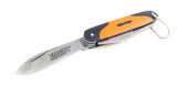 Marbles Scout Black/Orange G10 Folding Stainless Multi-Tool Pocket Knife 592