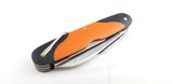 Marbles Scout Black/Orange G10 Folding Stainless Multi-Tool Pocket Knife 592