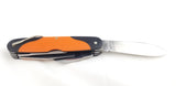 Marbles Scout Black/Orange G10 Folding Stainless Multi-Tool Pocket Knife 592