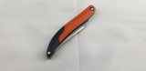 Marbles Toothpick Black/Orange G10 Folding Stainless Clip Point Pocket Knife 596