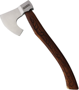 Marbles 18.25" Carved Handle Axe + Leather Sheath