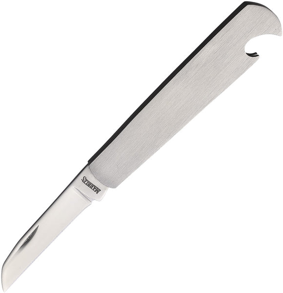 Marbles Slip Joint Stainless Brushed Folding Sheepsfoot Pocket Knife 640