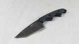 MTech Lot of 12 Black 5" Full Tang G10 Stonewashed Fixed Blade Neck Knife 673XX