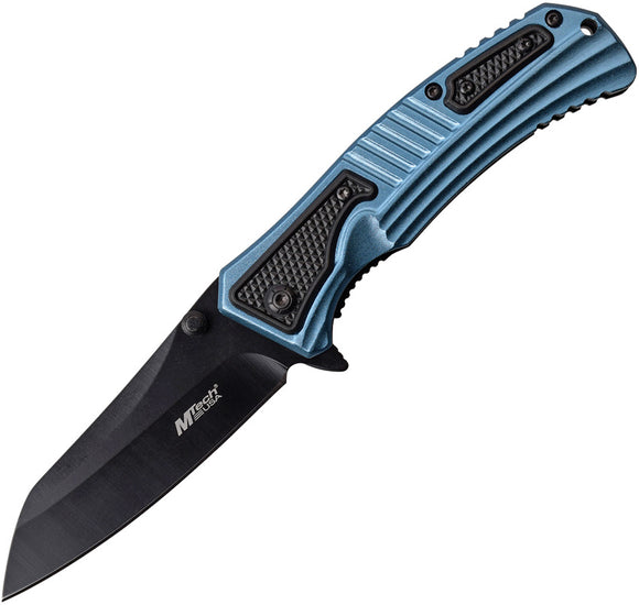 MTech Linerlock A/O Blue Assisted Folding Knife 1039bl