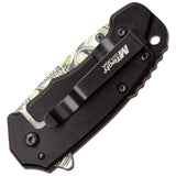MTech Money Framelock A/O Aluminum Folding Stainless Pocket Knife A1189BC