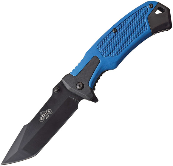 Master USA Linerlock A/O Blue Assisted Folding Knife 072bl