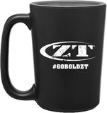 Zero Tolerance White Logo #GOBOLDZT Black Mug