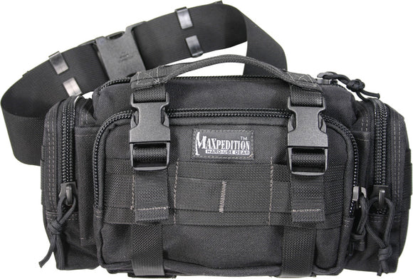 Maxpedition Proteus Versipack Black Smooth Carry Bag 402B