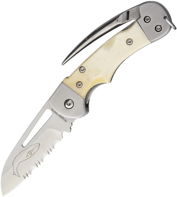 Myerchin Generation 2 Crew Bone Folding Stainless Steel Pocket Knife AF377P