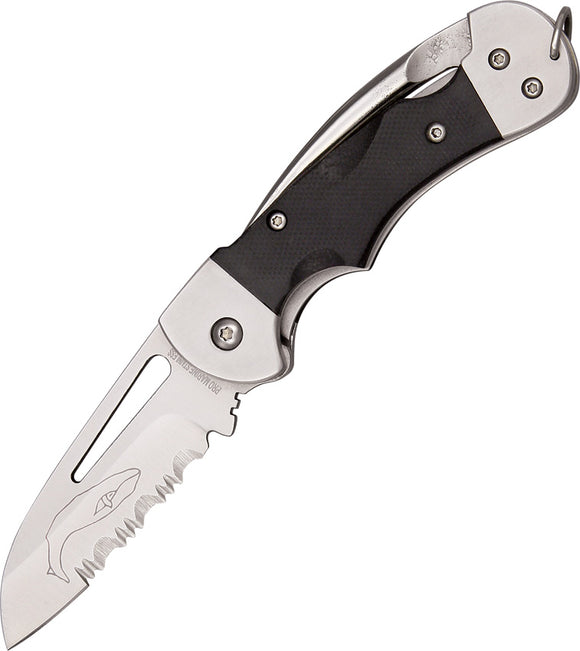 Myerchin Generation 2 Crew Pro Black G10 Folding Stainless Pocket Knife BF377P