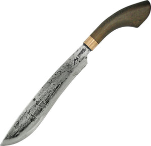 My Parang Golok 135 Eco Wood 5160 Carbon Steel Machete w/ Sheath GLK135