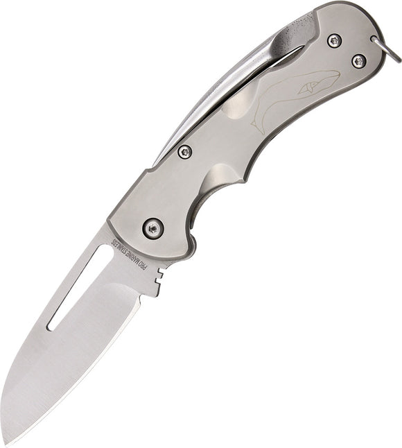 Myerchin Generation 2 Crew Gray Titanium Folding Stainless Pocket Knife T377