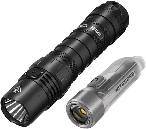 Nitecore MH12S TIKI Black Water Resistant Aluminum 5.5