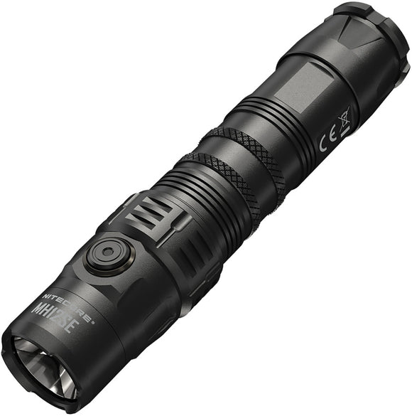 Nitecore MH12SE Black Smooth Water Resistant Aluminum Flashlight MH12SE