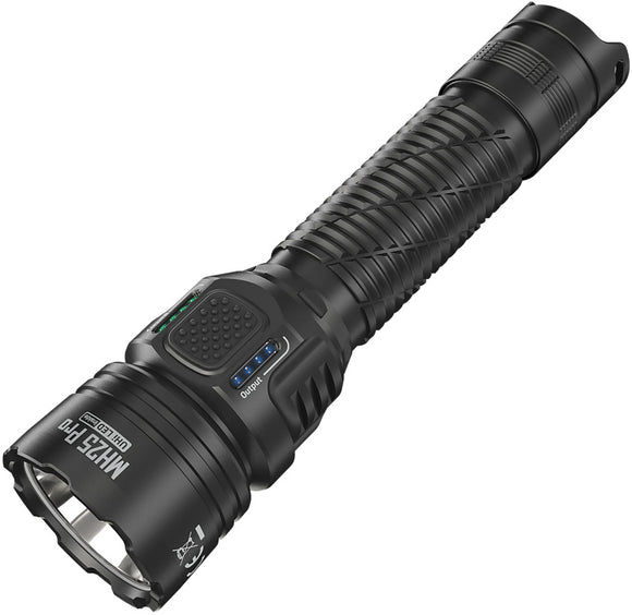 Nitecore MH25 Pro Black Smooth Water Resistant Aluminum Flashlight MH25PRO