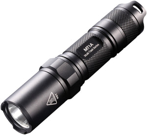 Nitecore MT1A Black Smooth Water Resistant Aluminum Flashlight MT1A