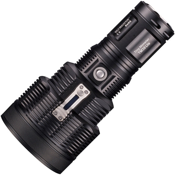 Nitecore Tiny Monster Lite Black Aluminum Water Resistant Flashlight TM38L