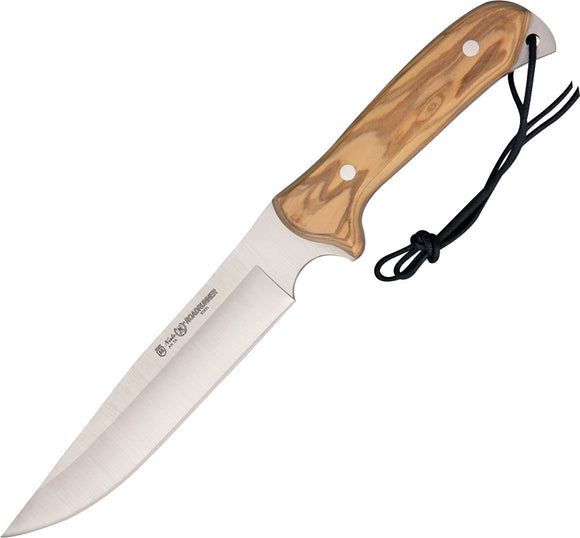 Nieto Cuchillo Linea Roadrunner Tan Wood AN-58 Fixed Blade Knife 8904