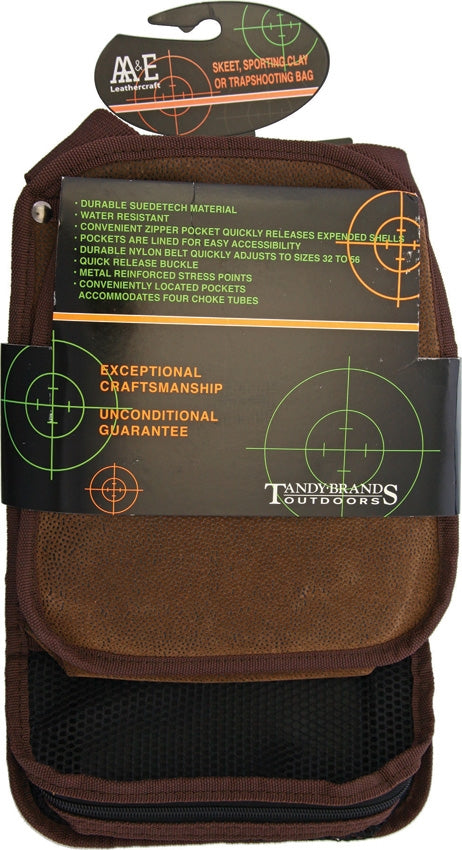 NRA Tandy Brand Brown Skeet (Sporting Clay) Belt Bag