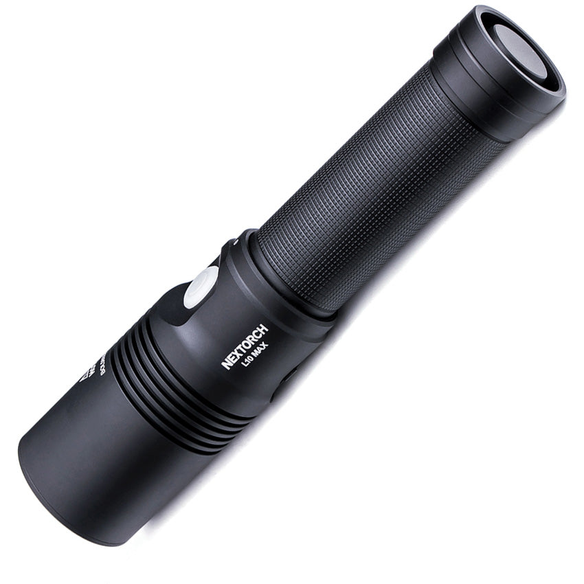 Nextorch L10 Max Black Smooth Aluminum Water Resistant Flashlight L10M ...