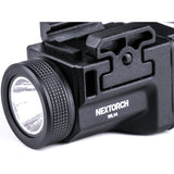 Nextorch WL14 Weapon Black Smooth ABS Water Resistant Flashlight WL14