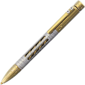 Lion Steel Nyala Pen Damascus Gold Body