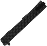 Ocaso Solstice Linerlock Carbon Fiber Folding S35VN Harpoon Pocket Knife 9HFB