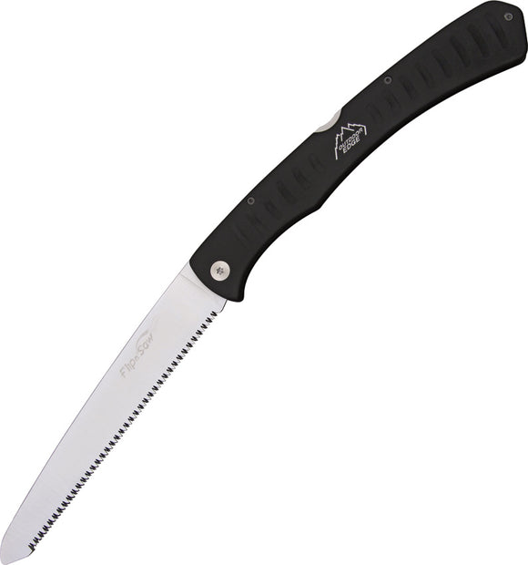 Outdoor Edge Black Aluminum Flip n Saw Folding Knife FW70