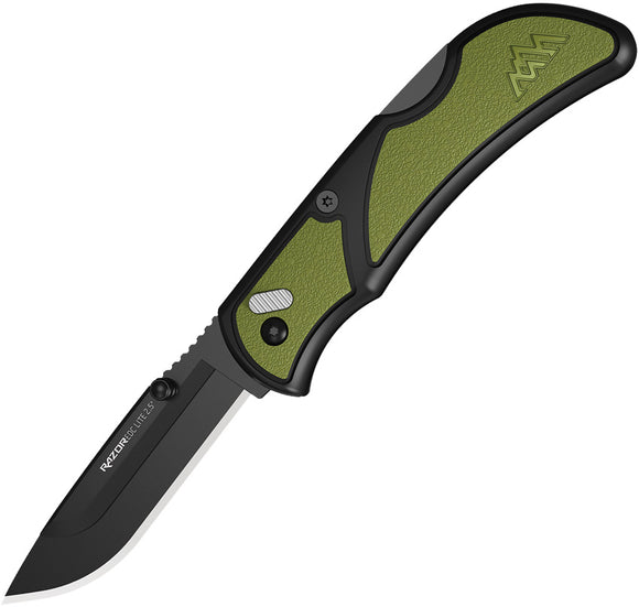 Outdoor Edge Razor EDC Lite Lockback OD Green Folding 420J2 Pocket Knife RCG252